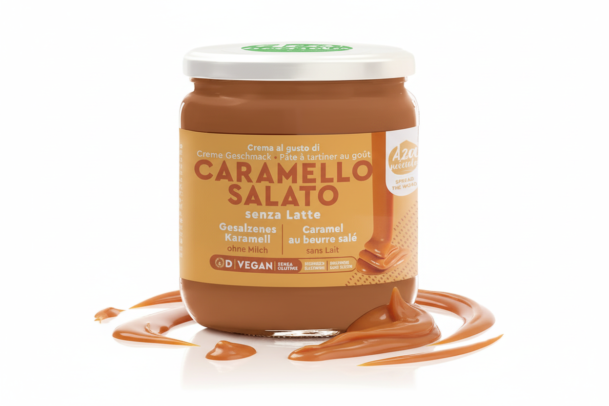 CREMA VEGANA SPALMABILE CARAMELLO SALATO