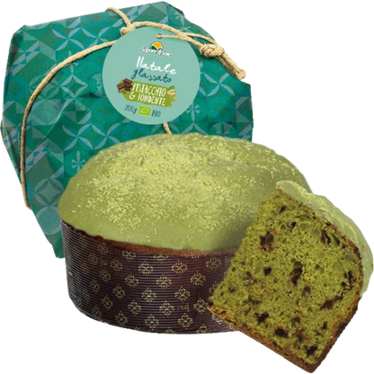 Dolce di Natale al Pistacchio e Cioccolato,