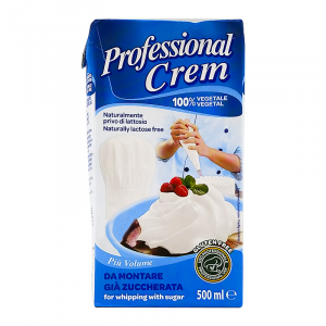 Crema Vegetale da Montare 500ml Professional Cream