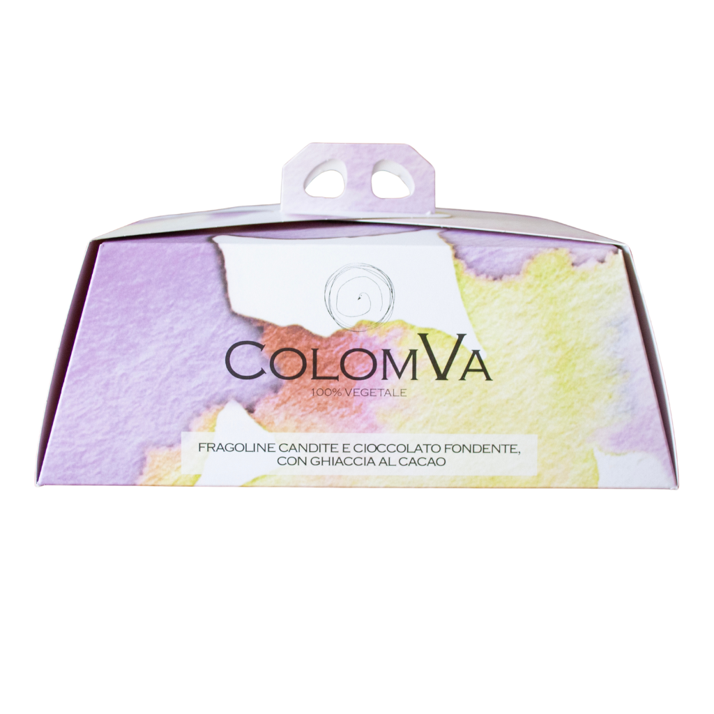 COLOMVA FRAGOLINE CANDITE E CIOCCOLATO FONDENTE