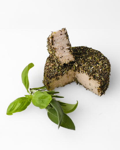 formaggio vegano alle erbe di provenza