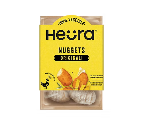 nuggets vegetali heura 100 % vegane per celiaci e vegetariani. 